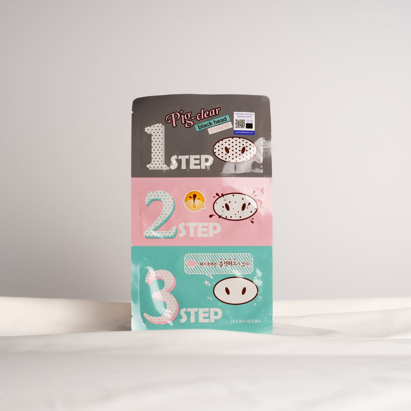 Pig Clear Blackhead 3 Step Kit - péče o černé tečky