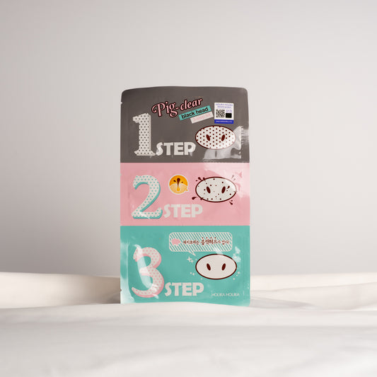 Pig Clear Blackhead 3 Step Kit - péče o černé tečky