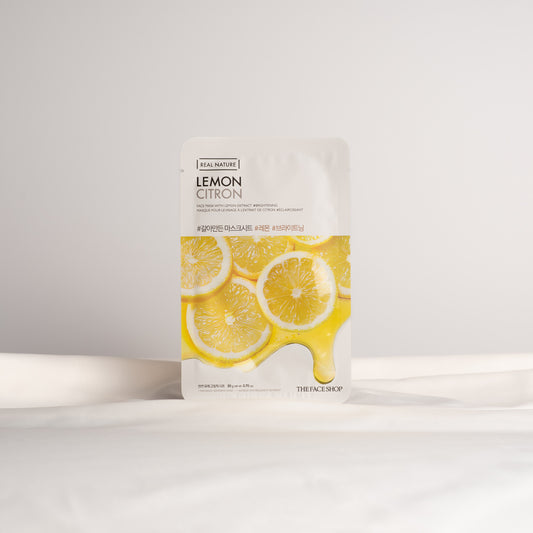 Real Nature Lemon Mask - maska s citronovým extraktem