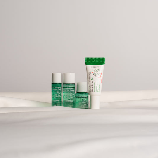 The Mini Glow Set - sada rozjasňujících produktů